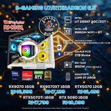 Load image into Gallery viewer, # DOTATECH S-GAMING U7/RTXRADEON 6.5 - CUSTOM PC GAMING PACKAGE # U7 265KF + GPU Option(s)