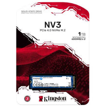Load image into Gallery viewer, Kingston NV3 PCIe 4.0 NVMe M.2 SSD / Solid-State Drive 500GB / 1TB / 2TB / 4TB