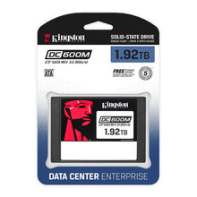 Load image into Gallery viewer, Kingston DC600M 2.5” SATA Enterprise Solid State Drive SSD 480GB / 960GB / 1.92TB / 3.84TB