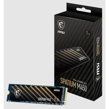 Load image into Gallery viewer, MSI SPATIUM M450 500GB / 1TB PCIe Gen4x4 M.2 2280 Solid State Drive SSD