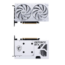 Load image into Gallery viewer, MSI GeForce RTX 5060 VENTUS 2X OC 8GB GDDR7 GPU Black/White 28 Gbps 128bit PCIe 5.0 DX12 DLSS 4 Dual Fan G5060-8V2CW