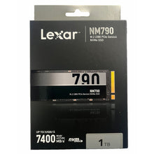 Load image into Gallery viewer, Lexar NM790 M.2 2280 PCIe Gen 4×4 NVMe Performance SSD 512GB / 1TB / 2TB / 4TB Read Write Up to 7400 MB/s 6500 MB/s