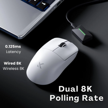 Load image into Gallery viewer, MCHOSE L7 Ultra Plus Wireless Gaming Mouse / TTC Silver Switch / Tri-Mode / 48g / 8K Polling Rate / PAW3950