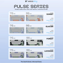 Load image into Gallery viewer, VOICSKY PULSE 96 / 75 Gaming Keyboard Tri-M / Volume Knob / WBD / Cloudy Tactile Switch