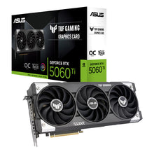 Load image into Gallery viewer, ASUS TUF GAMING GeForce RTX 5060 Ti 8GB/16GB GDDR7 OC EDITION 28Gbps 128bit PCIe5.0 DX12 NVIDIA DLSS 4 Triple Fan Design