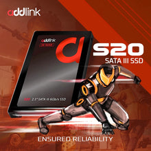 Load image into Gallery viewer, addlink S20 Series 3D NAND SATA III 6Gb/s 2.5" Internal SSD 256GB / 512GB / 1TB