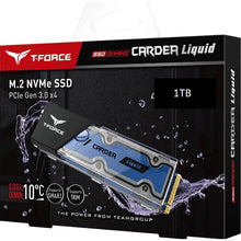 Load image into Gallery viewer, TeamGroup T-Force Cardea Liquid 1TB M.2 2280 NVME PCIe 3.0 x4 SSD