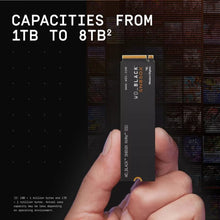 Load image into Gallery viewer, WD_BLACK SN850X Series NVMe PCIe Gen4 x4 M.2 SSD / 4TB / 8TB
