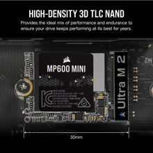 Load image into Gallery viewer, CORSAIR MP600 MINI Series PCIe Gen.4x4 M.2 2230 SSD