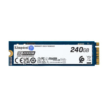 Load image into Gallery viewer, Kingston DC2000B PCIe 4.0 NVMe M.2 Solid State Drive SSD Non-heatsink / 240GB