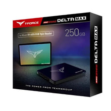 Load image into Gallery viewer, TeamGroup T-FORCE Delta Max RGB 250GB / 500GB 2.5" SATA III 3D NAND SSD