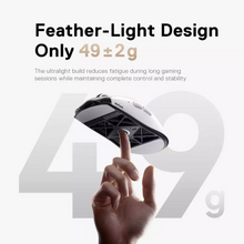 Load image into Gallery viewer, Melgeek HORUS Lightweight Esports Gaming Mouse PAW3950 / 49 ± 2 g / Pyramid Dongle / 215h / Black / White