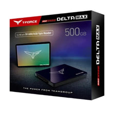 Load image into Gallery viewer, TeamGroup T-FORCE Delta Max RGB 250GB / 500GB 2.5" SATA III 3D NAND SSD