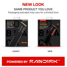 Load image into Gallery viewer, WD_BLACK SN850X Series NVMe PCIe Gen4 x4 M.2 SSD / 4TB / 8TB