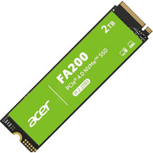 Load image into Gallery viewer, ACER FA200 PCIe Gen 4x4 NVMe 2.0 M.2 2280 Internal SSD 500GB / 1TB / 2TB / 4TB Read-Up-To 7200 MB/s PS5 Compatible