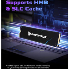 Load image into Gallery viewer, Acer Predator GM7 M.2 2280 PCIe Gen 4 x4 NVMe 2.0 Internal SSD / 512GB / 1TB / 2TB / 4TB Performance Gaming