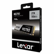 Load image into Gallery viewer, LEXAR NQ780 M.2 2280 PCIe Gen 4×4 NVMe SSD 512GB / 1TB / 2TB Performance Gaming SSD Read Write Up to 7000MB/s 6000MB/s