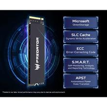 Load image into Gallery viewer, Acer Predator GM9000 PCIe Gen5x4 NVMe 2.0 M.2 2280 Internal SSD 1TB / 2TB