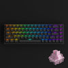Akko 3068S Shine-through BLACK / WHITE ASA Fully Assembled Hot-Swap Keyboard Akko CS Jelly Pink