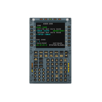 MOZA RACING MA3F Flight Computer Display FCD A320-Style MCDU Panel AS025 For PC Computer Simulator Compatible With PC Computer Flight Simulator