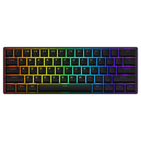 AKKO 3061S-HE Black Tri-Mode Hot-Swappable Mechanical Keyboard Kailh Sakura Pink Magnetic Switch