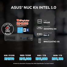 Load image into Gallery viewer, # DOTATECH ASUS NUC Kit INTEL 1.0 - CUSTOM PC GAMING PACKAGE # RAM/SSD Option (s)

