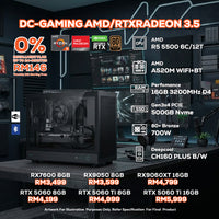 DOTATECH DC-GAMING AMD/RTXRADEON 3.5 PC GAMING PACKAGE / 16GB DDR4 / 500GB SSD / R5 5500 + GPU OPTIONS
