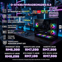 DOTATECH D-G7X3D/NVRADEON126G 6.3 - PC GAMING PACKAGE / 16GB DDR5 / 1TB SSD / R7 7800X3D + GPU OPTION(S)