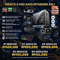 DOTATECH DRAC0xMSI AMD/RTX5080 29.1 PC GAMING PACKAGE / 48GB DDR5 / 2TB SSD / RTX 5080 16G + CPU OPTIONS