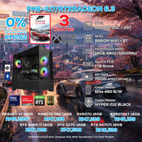 DOTATECH FH6-IU7/RTXRADEON 6.3 PC GAMING PACKAGE / 16GB DDR5 / 1TB SSD / U7 265F + GPU OPTIONS