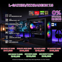 DOTATECH L-GA7X3D/RTXRADEON 7.3 PC GAMING PACKAGE / 32GB DDR5 / 1TB SSD / R7 7800X3D + GPU OPTION(S)