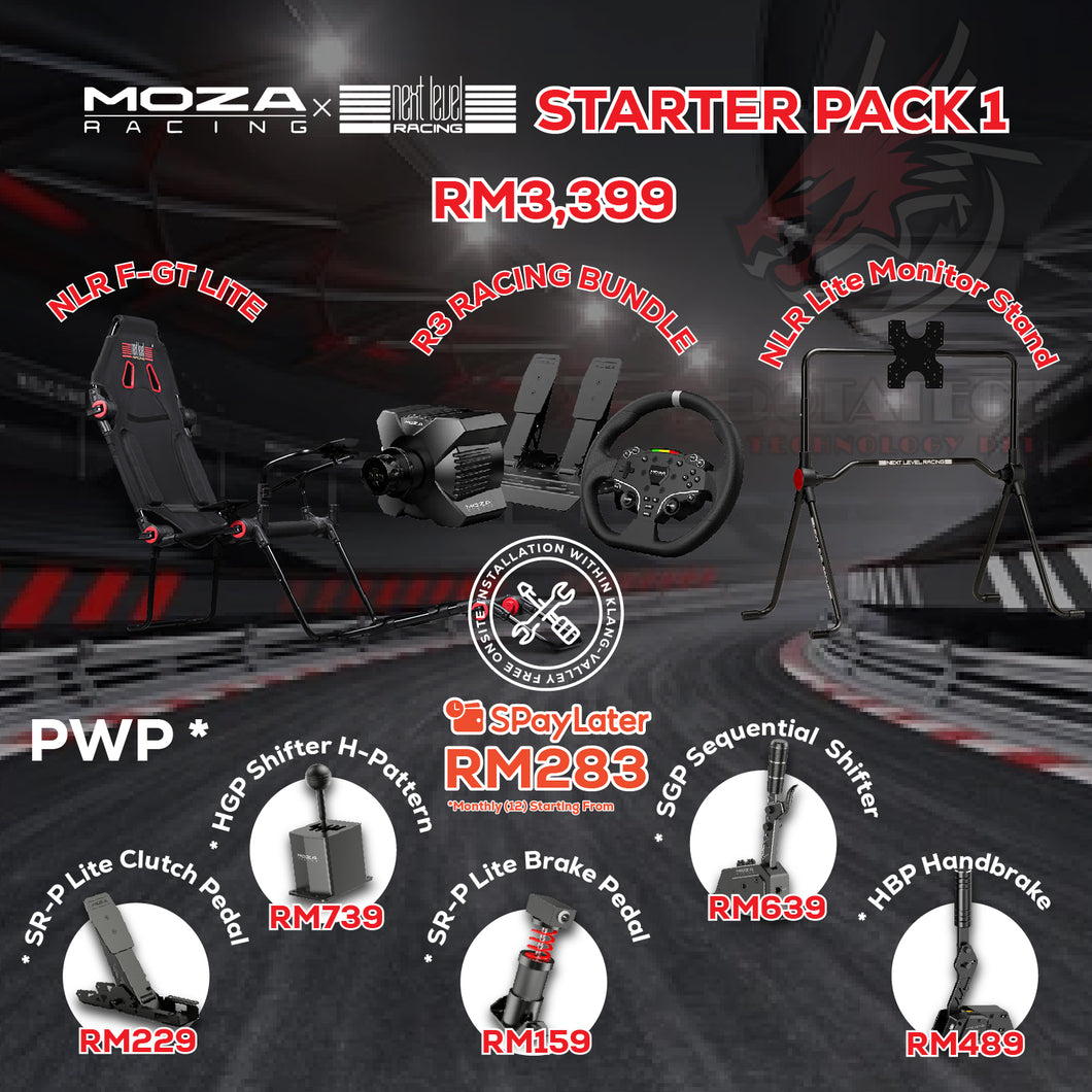 # DOTATECH MOZA x NLR STARTER [ PACK 1 / PACK 2 / PACK 3 ] #