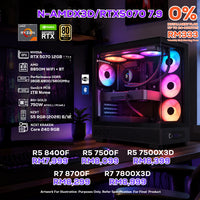 N-AMDX3D/RTX5070 7.9 PC GAMING PACKAGE / 16GB DDR5 / 1TB SSD / RTX 5070 12GB + CPU OPTION(S)