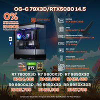 DOTATECH OG-G 79X3D/RTX5080 14.5 PC GAMING PACKAGE / 48GB DDR5 / 2TB SSD / RTX 5080 16GB + CPU OPTION(S)