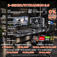 DOTATECH S-G9X3D/RTXRADEON 9.9 - PC GAMING PACKAGE / 32GB DDR5 / 1TB SSD / R7 9800X3D + GPU OPTION(S)