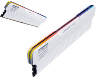 KLEVV URBANE V RGB 32GB 16GBx2 6000MHz CL28 DDR5 Gaming Dual Memory Kit Black / White / AMD EXPO Ready