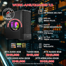 Load image into Gallery viewer, # DOTATECH WORK-AM5/QUADRO 7.0 - CUSTOM PC GAMING PACKAGE # R9 9950X + GPU Option(s)
