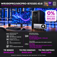 DOTATECH WRX90PRO/ARCPRO-B7032G 43.6 WORKSTATION PC PACKAGE 64GB DDR5 RDIMM / 2TB SSD / Arc Pro B70 + CPU OPTIONS