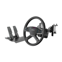 MOZA RACING R5 Pro Truck Driving Simulator Bundle for PC / R5 Pro Base + TSW Truck Wheel + SR-P Lite 2 Pedals