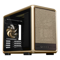 Cooler Master MasterFrame 400 Mesh Gold M-ATX PC Case Pre-installed 140 mm Rear Fan