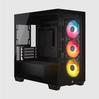 CORSAIR 2800X RS-R ARGB mATX PC Case With 3 x 120mm ARGB Fans Pre-Installed
