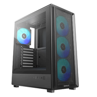 DeepCool CC550 4F Mid-tower ATX PC Case With 4x Pre-Installed ARGB Fans