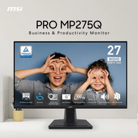 MSI PRO MP275Q Business Productivity Monitor 27"/ WQHD / IPS / 4ms / 100Hz / HDR / Built In Speaker & Adaptive Sync