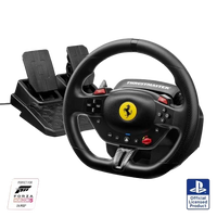 THRUSTMASTER T98 Ferrari 296 GTB Racing Wheel and Pedal Set (compatible with PS5, PS4 & PC)
