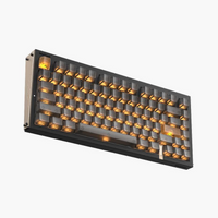 MelGeek REAL81 Magnetic Hall Effect Gaming Keyboard Sulfur Black TTC Honey Magnetic Switch