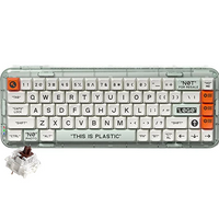 MelGeek Mojo68 [PLASTIC/PIGEON/ROSE] 65% Wireless Hot-Swap Mechanical Keyboard [GATERON PRO/KAILH]