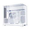 LIAN LI O11 Vision-M Compact Dual Chamber mATX T.G Chassis with Columnless Design