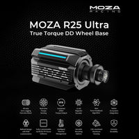 MOZA R25 Ultra True Torque Direct Drive Wheel Base / RS091