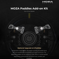 MOZA Paddles Add-on Kit For CS Pro Wheel / RS094