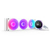 NZXT KRAKEN ELITE RGB V2 360 AIO Liquid CPU Cooler With LCD Display / Black / White